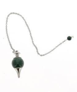 Pendule sphère Malachite, 1 pièce